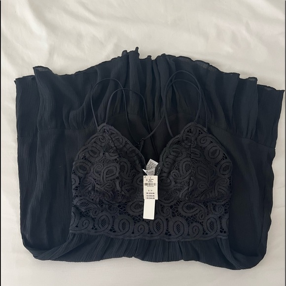 ❣️ PINK Victoria’s Secret - Black Dress ❣️ - Picture 5 of 7